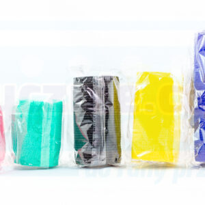 Bandă adezivă 10cm*4.5m 1pc turcoaz elastic, autoadeziv